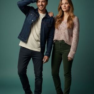 Multicolor V-Neck Sweater for Women. So Soft